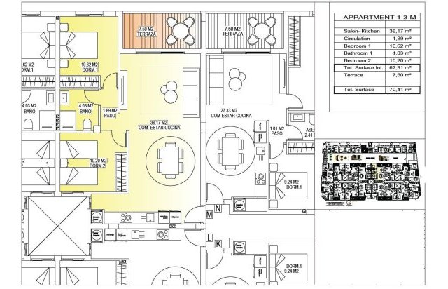 New Build - Apartment - San Miguel - Pueblo