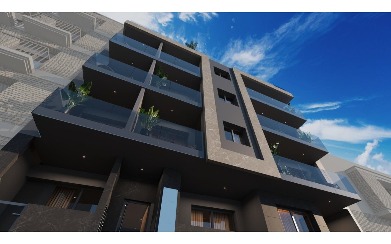 Obra nueva - Piso - Torrevieja - Centro