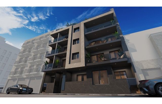 Obra nueva - Piso - Torrevieja - Centro