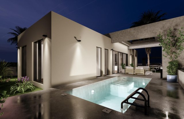 New Build - Villa - BAÑOS Y MENDIGO - Altaona Golf