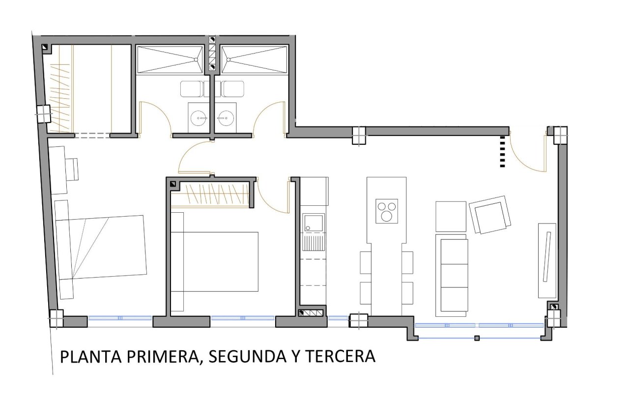 Obra nueva - Piso - San Pedro del Pinatar - Villananitos