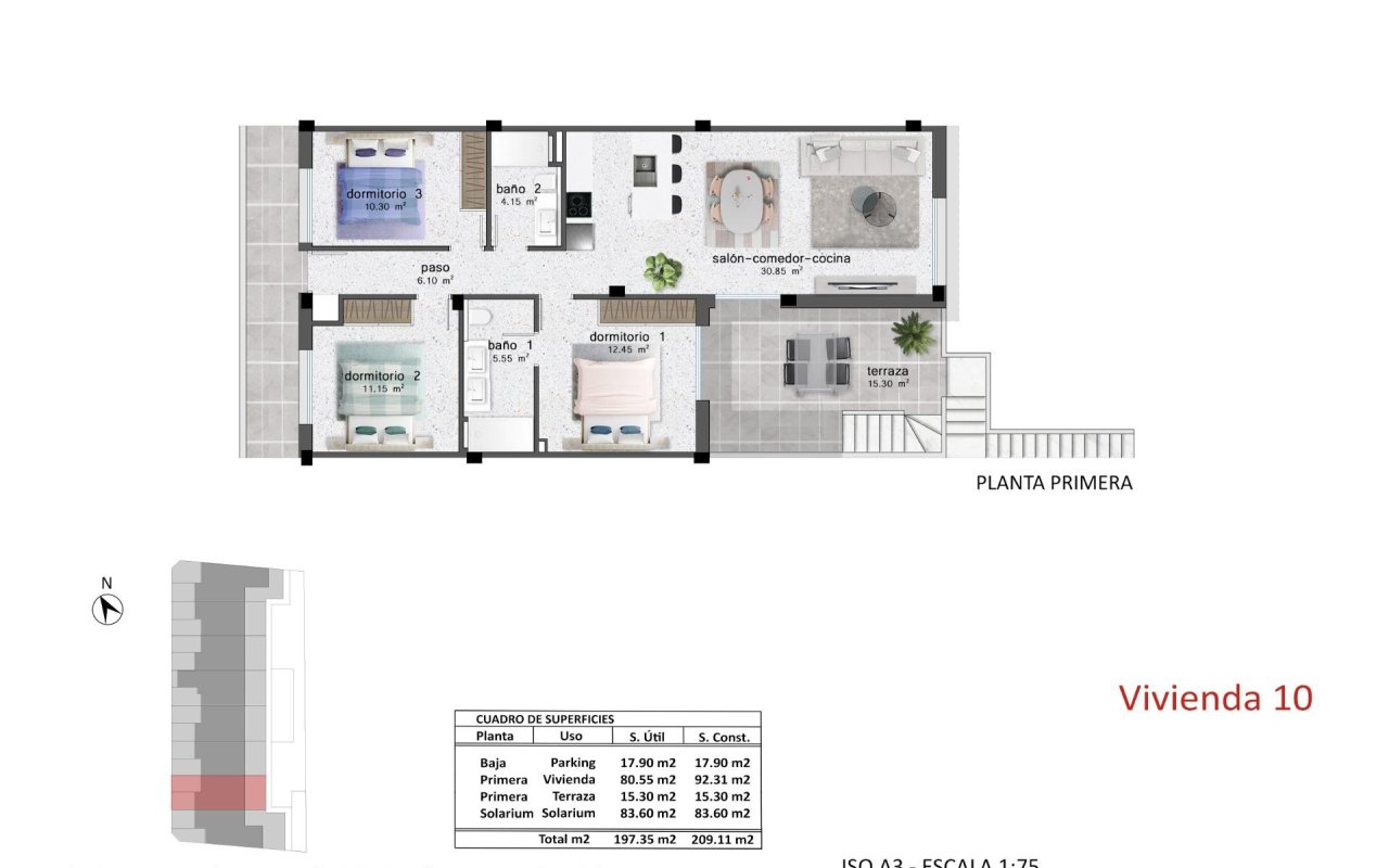 Obra nueva - Bungalow - Pilar de la Horadada - pueblo