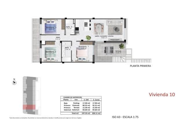 Obra nueva - Bungalow - Pilar de la Horadada - pueblo