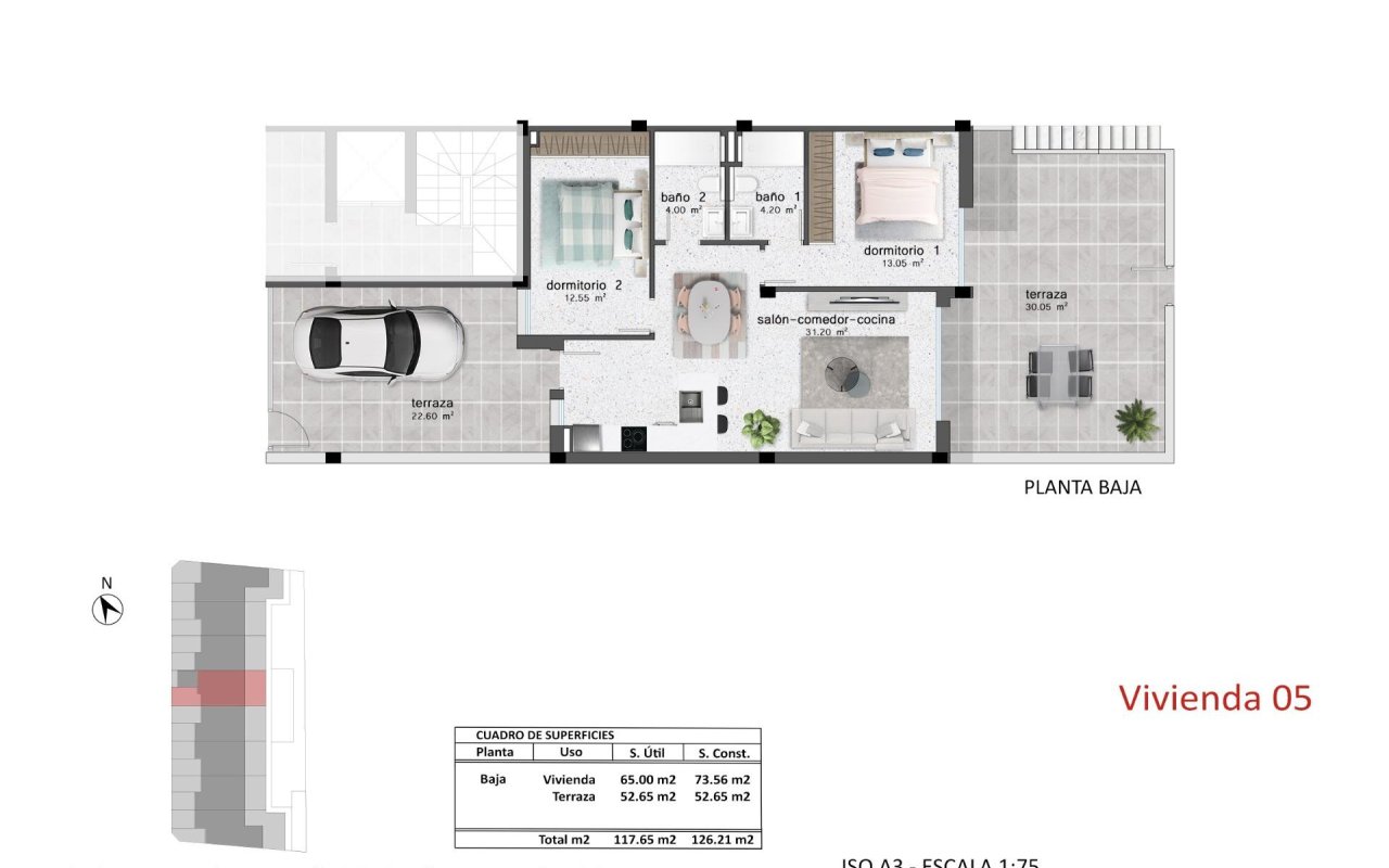 Obra nueva - Bungalow - Pilar de la Horadada - pueblo