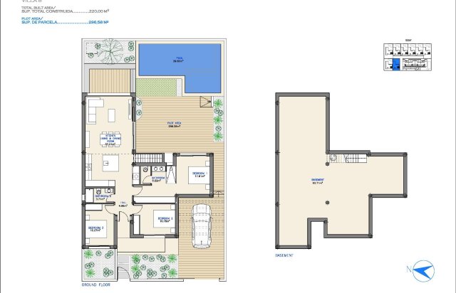 Obra nueva - Villa - Los Alcázares - Serena Golf