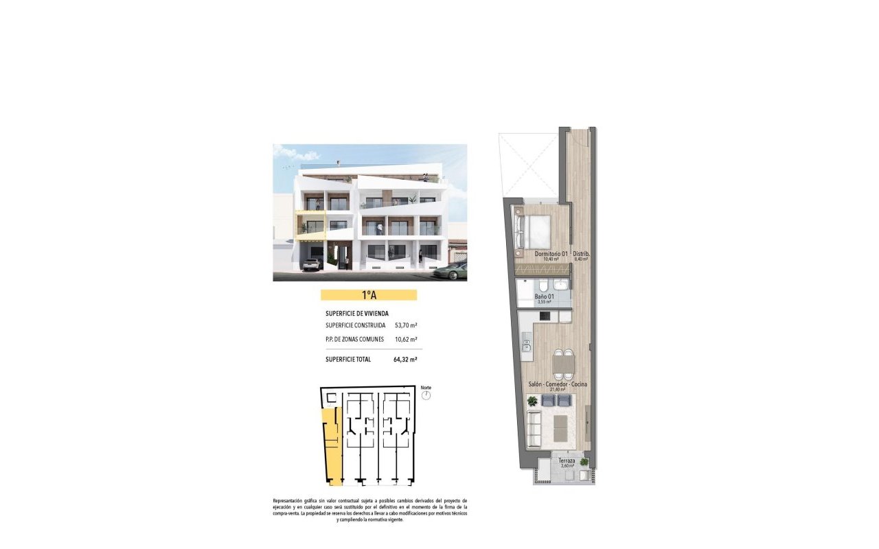 Rynek pierwotny - Apartament - Torrevieja - Playa de El Cura