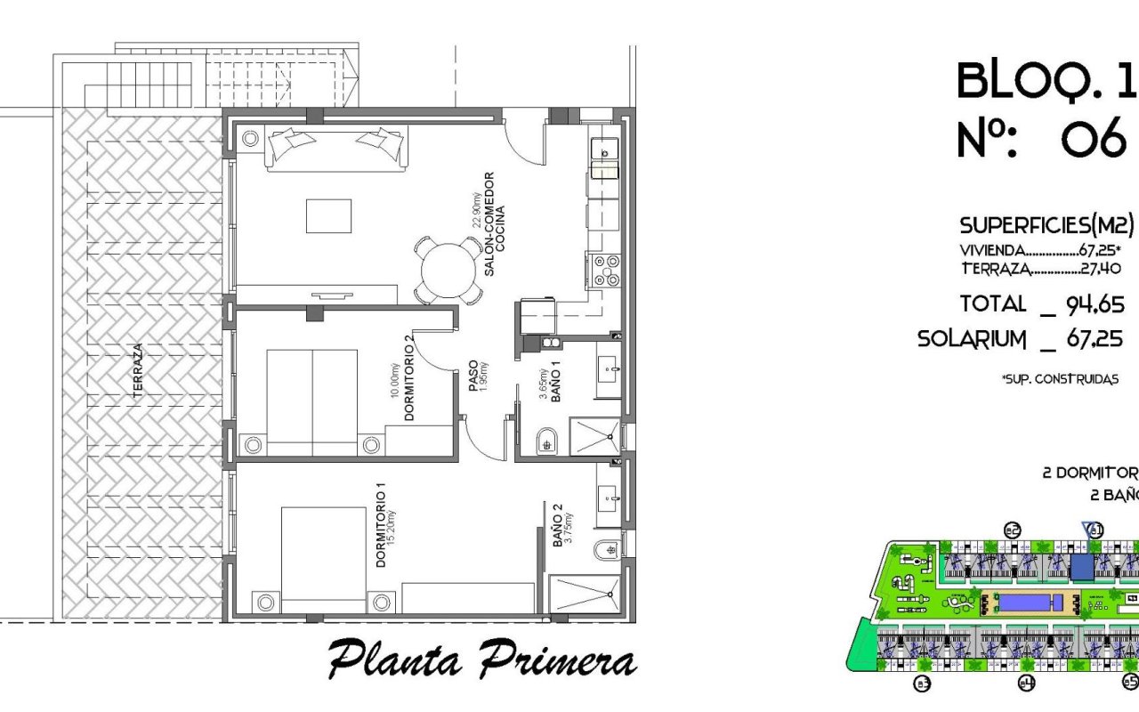Rynek pierwotny - Bungalow - Algorfa - La finca golf