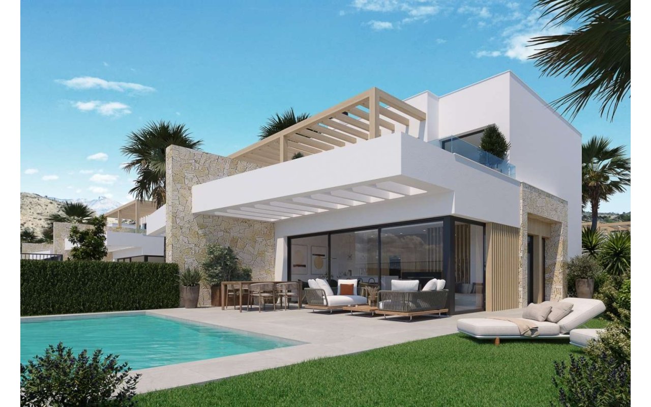 Obra nueva - Semi-Detached Villa - Monforte del Cid - Font del Llop