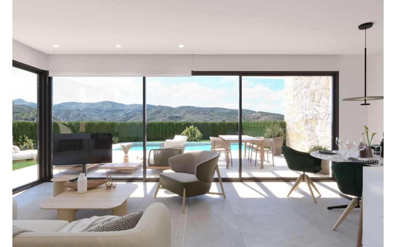 Obra nueva - Semi-Detached Villa - Monforte del Cid - Font del Llop