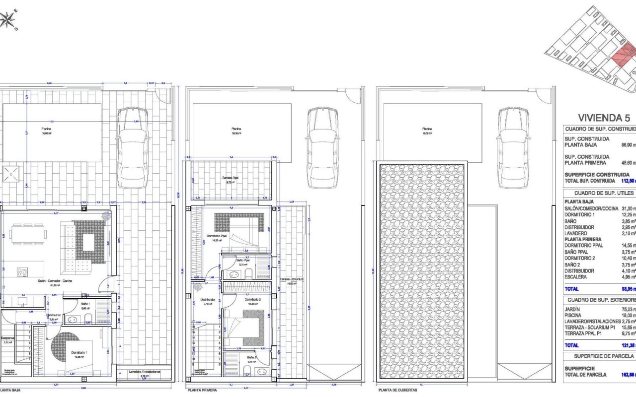 Obra nueva - Villa - San Pedro del Pinatar - Los antolinos