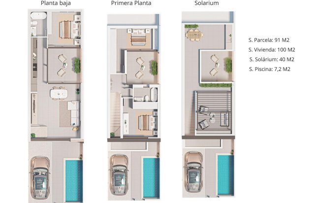 New Build - Town House - San Pedro del Pinatar - Pueblo