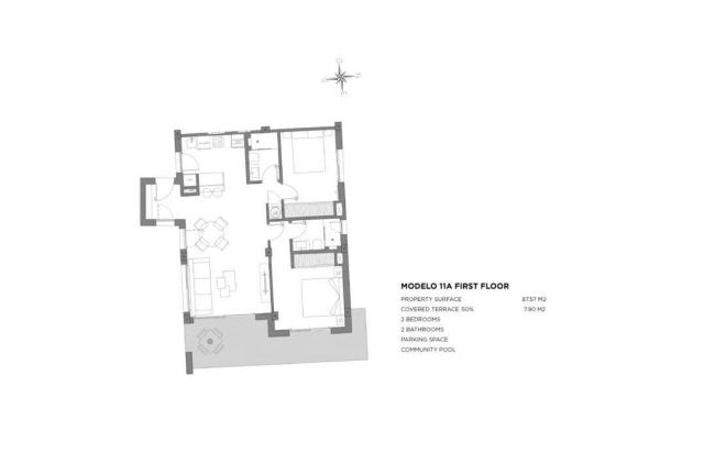 Obra nueva - Piso - Los Alcázares - Parque Diana