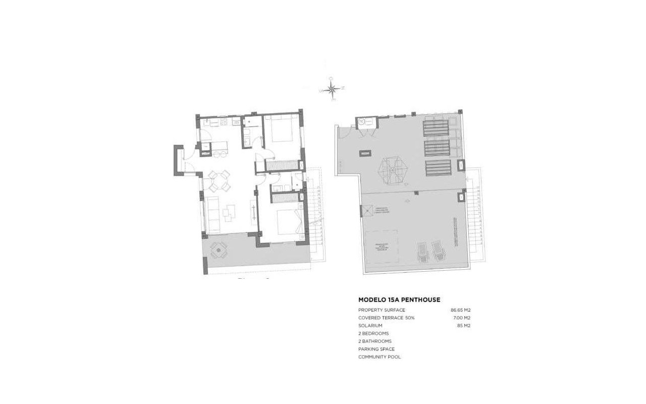 Obra nueva - Ático - Los Alcázares - Parque Diana