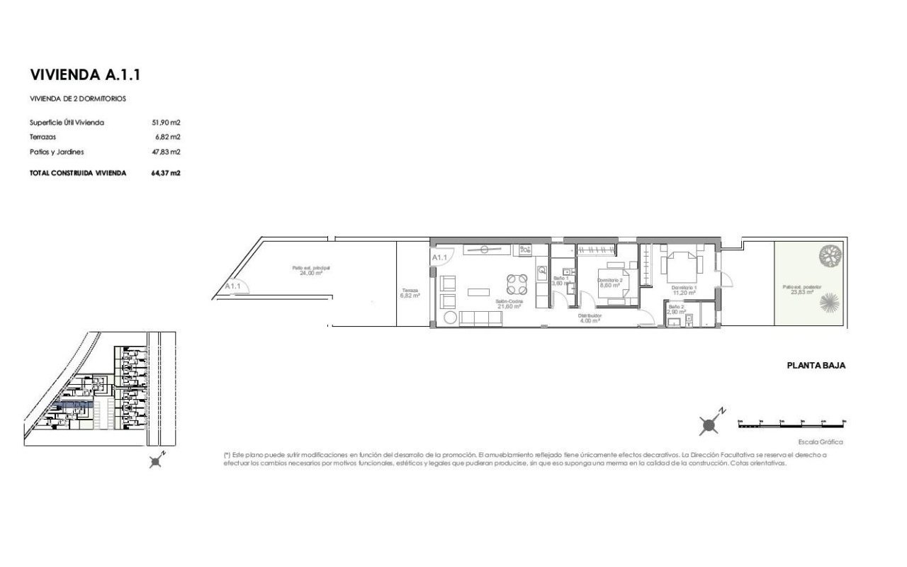 Obra nueva - Bungalow - Puerto de mazarron - Playa Negra