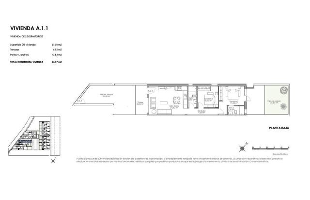 Obra nueva - Bungalow - Puerto de mazarron - Playa Negra