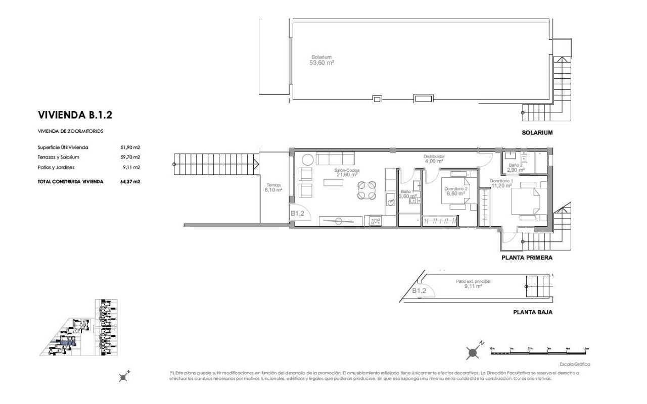 Obra nueva - Bungalow - Puerto de mazarron - Playa Negra