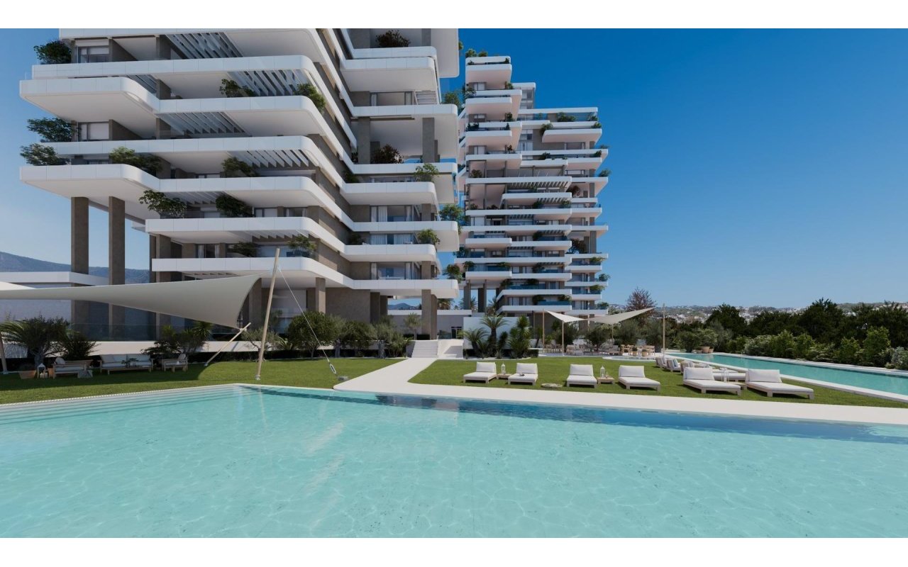 Obra nueva - Piso - Calpe - Marisol park
