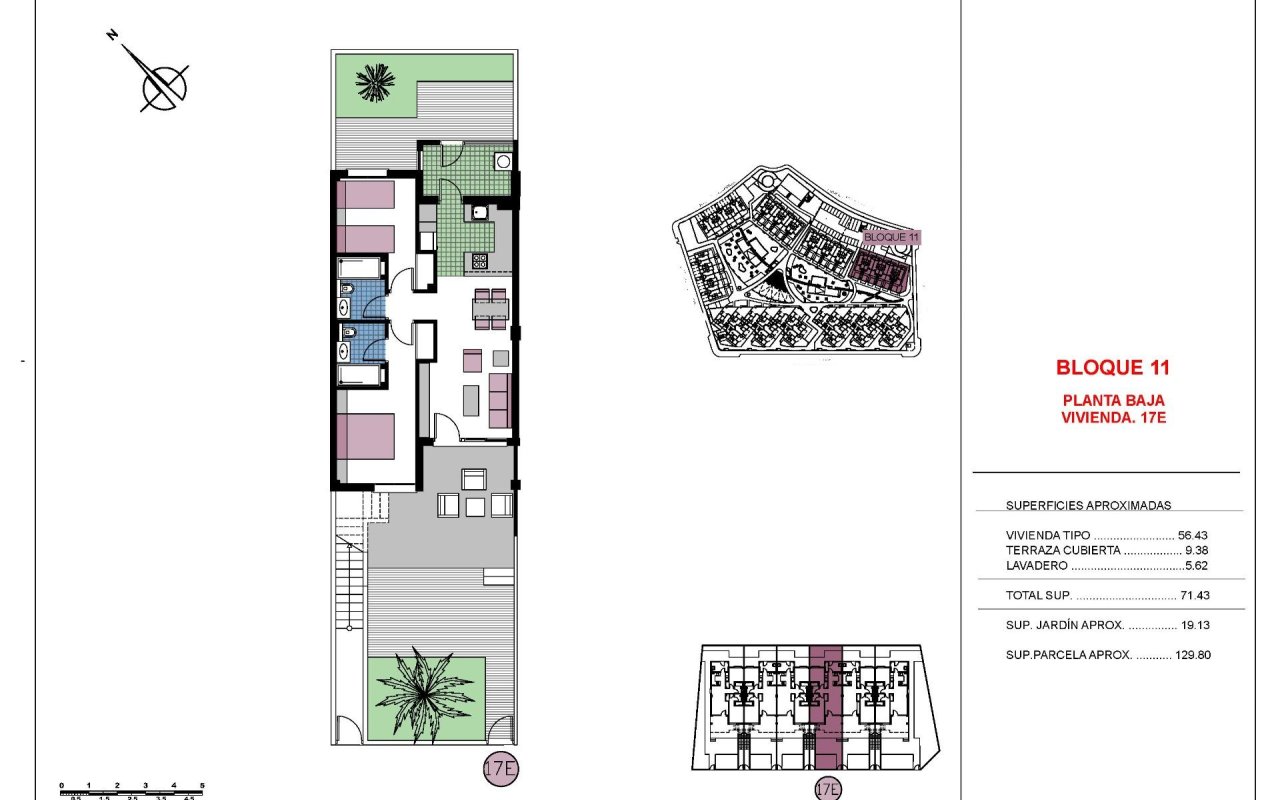 Obra nueva - Bungalow - Pilar de la Horadada - Mil Palmeras