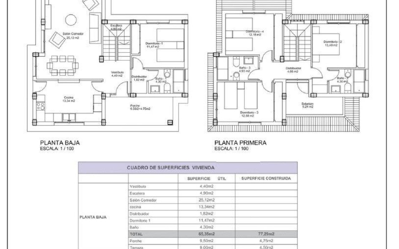 New Build - Villa - Lorca - Purias