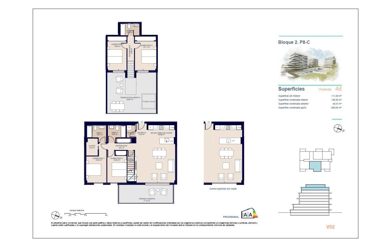 Obra nueva - Ático - Villajoyosa - Playa del Torres