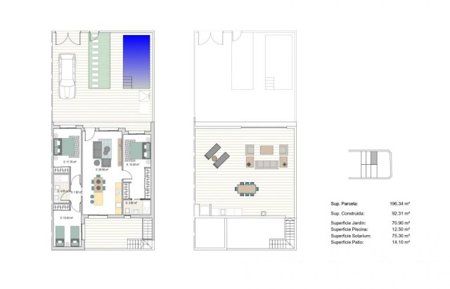 New Build - Town House - San Javier - Parque del doce