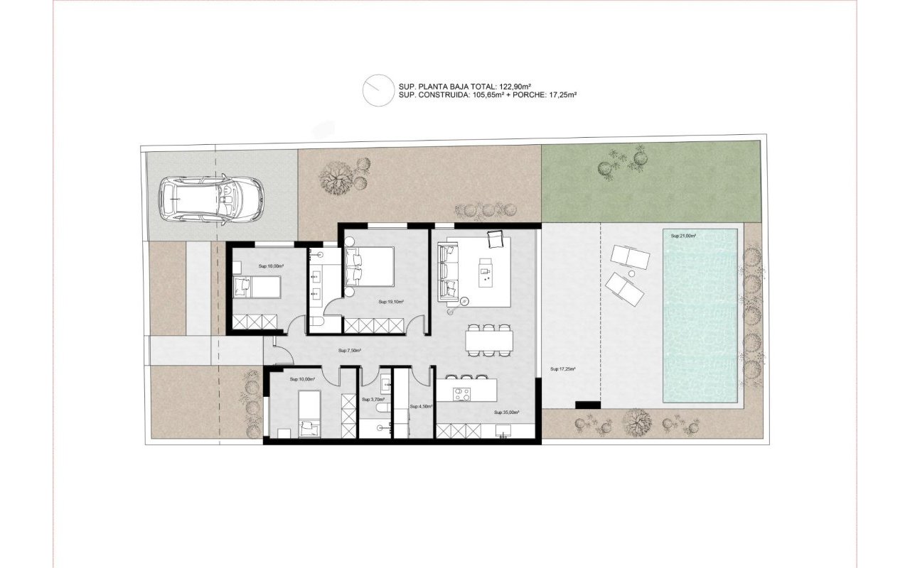 Obra nueva - Villa - Molina De Segura - Urb. La Quinta
