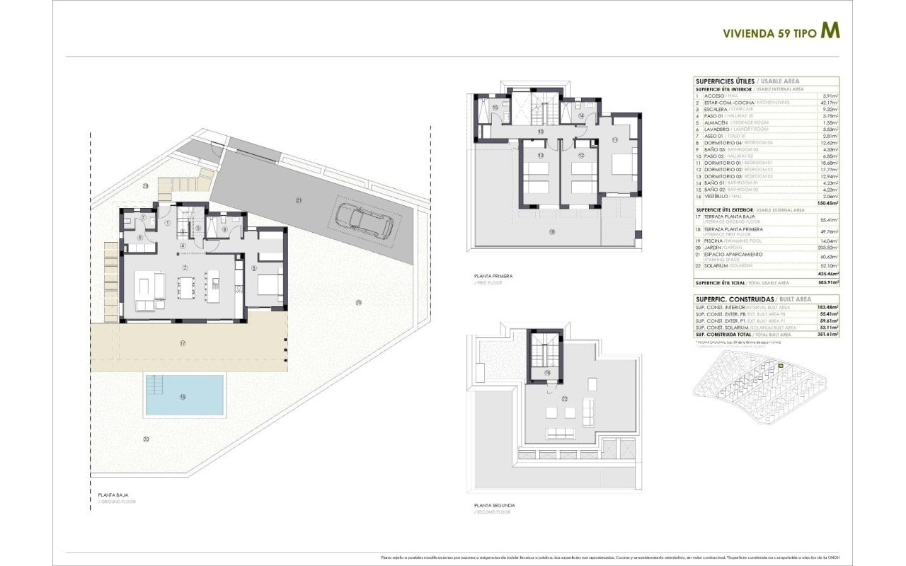 Obra nueva - Villa - Polop - PAU 1