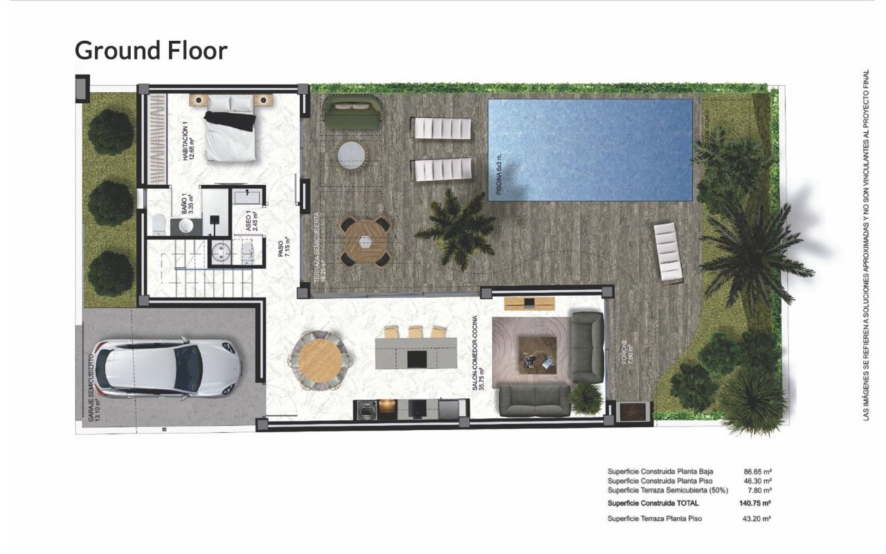 Obra nueva - Villa - Almoradí - Las Heredades