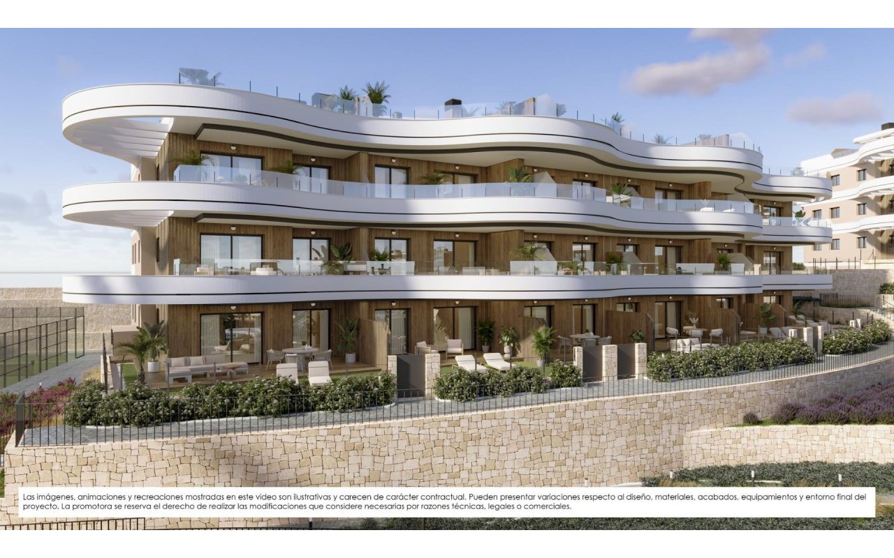 Obra nueva - Ático - Finestrat - Campana garden