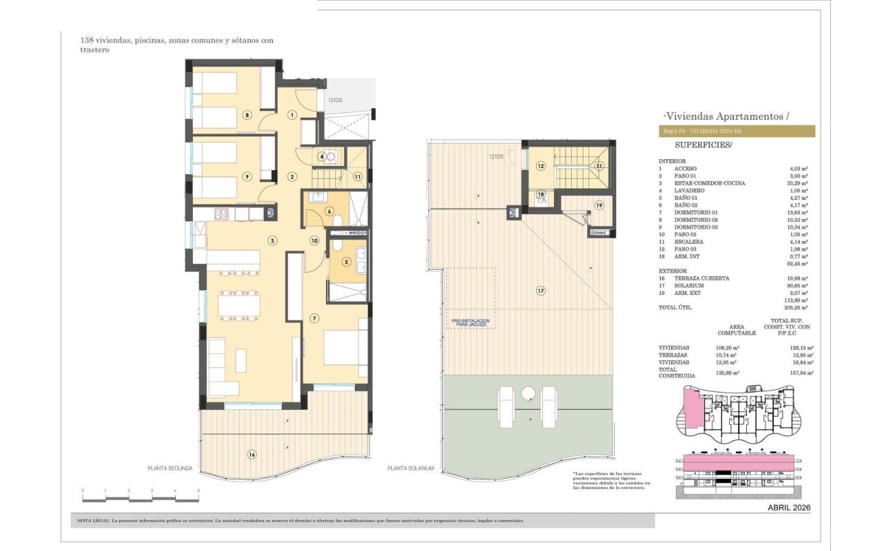 Obra nueva - Ático - Finestrat - Campana garden