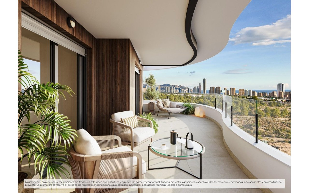 Obra nueva - Piso - Finestrat - Campana garden