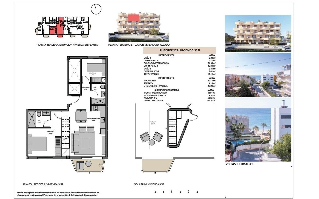 Obra nueva - Ático - El Campello - Muchavista