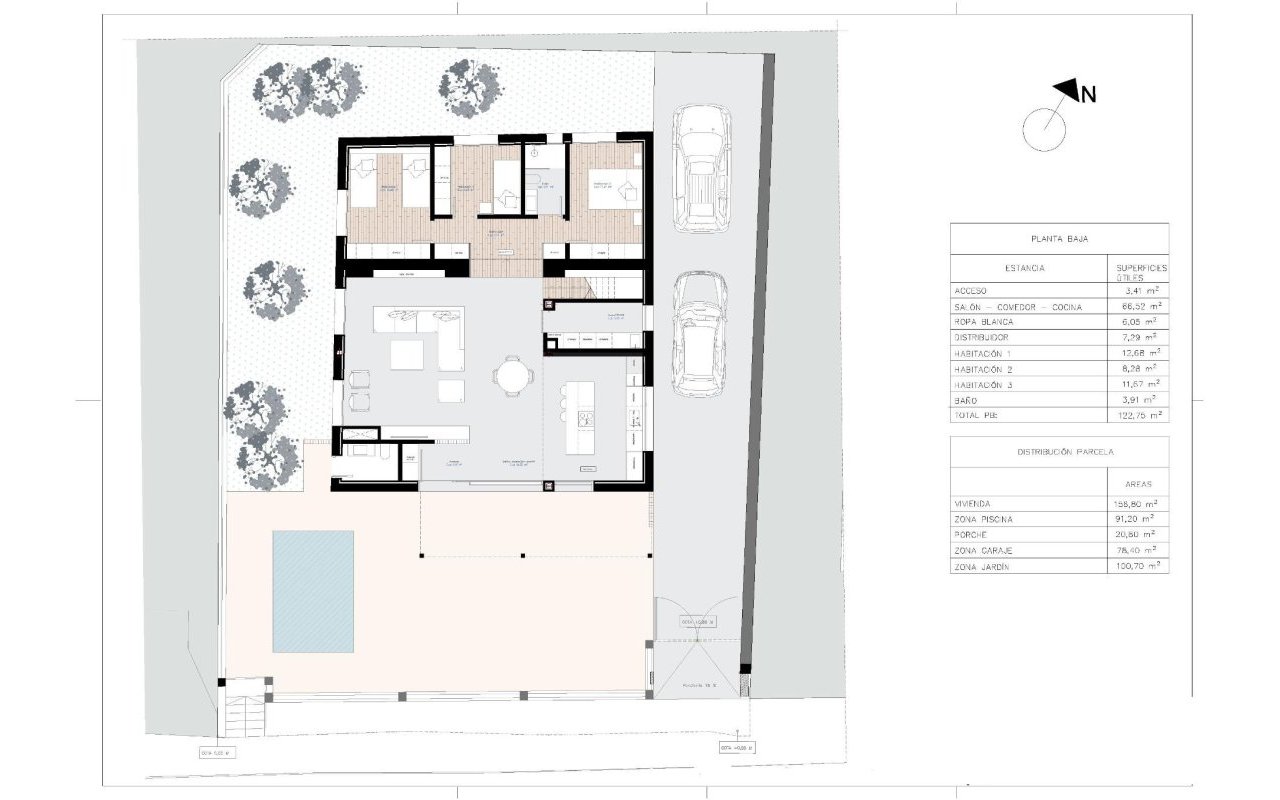 Obra nueva - Villa - Monforte del Cid - La Capitana