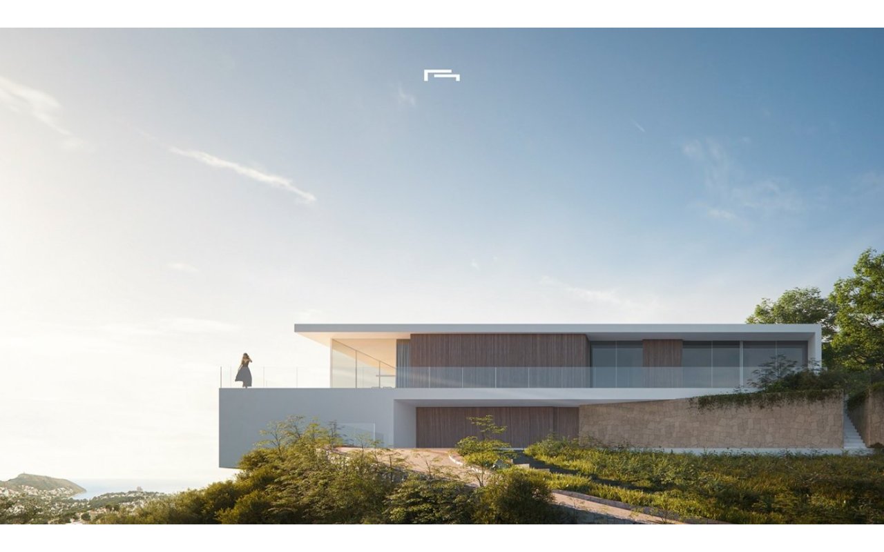 Obra nueva - Villa - Moraira - Verde Pino