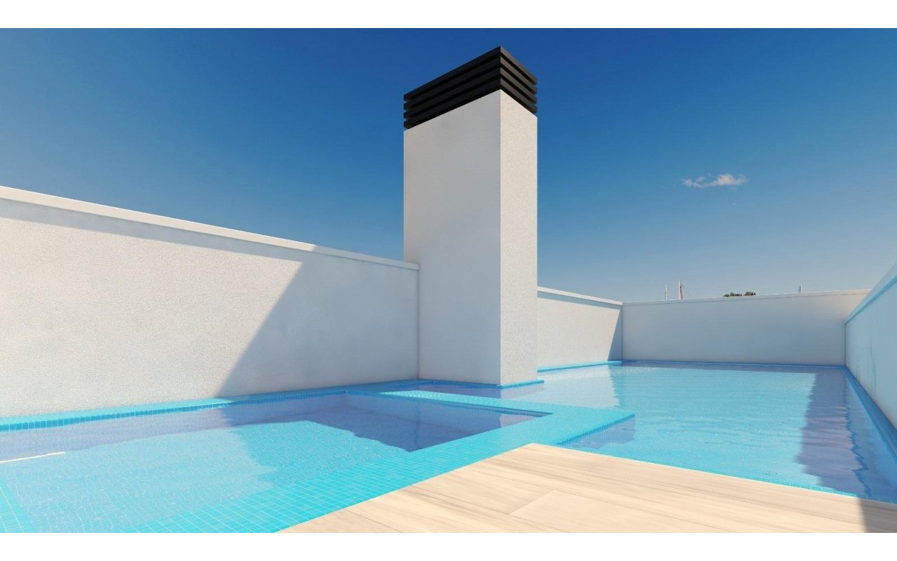 Obra nueva - Piso - Torrevieja - Playa de El Cura