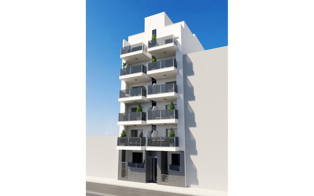 Obra nueva - Piso - Torrevieja - Playa de El Cura