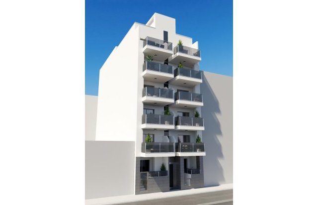 Obra nueva - Piso - Torrevieja - Playa de El Cura