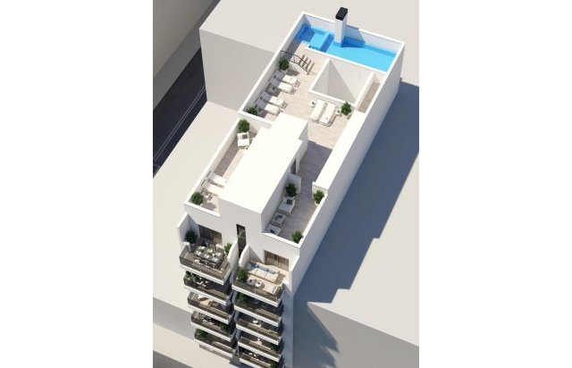 Obra nueva - Piso - Torrevieja - Playa de El Cura