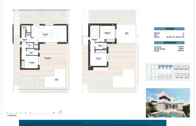Obra nueva - Villa - Los Alcázares - Serena Golf