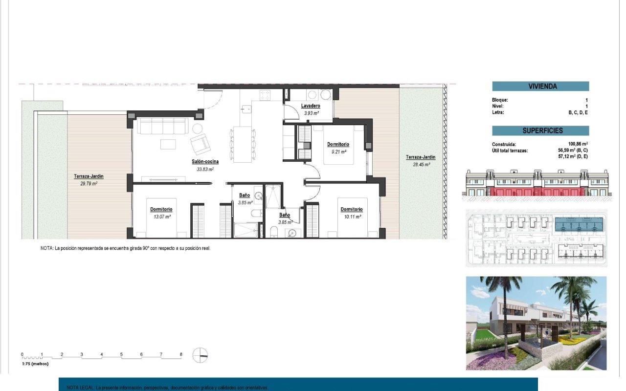 Obra nueva - Bungalow - Los Alcázares - Serena Golf