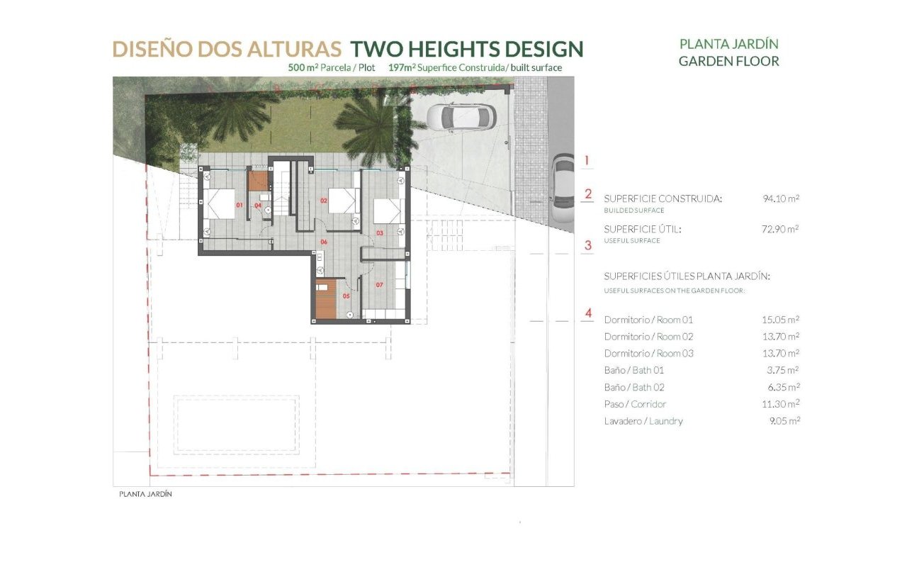 Obra nueva - Villa - Orihuela Costa - Campoamor