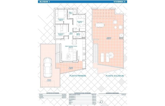 Obra nueva - Bungalow - Pilar de la Horadada - Lo Monte