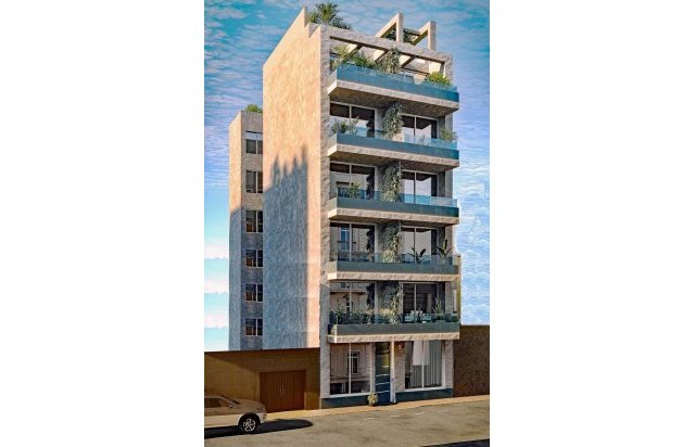 Obra nueva - Piso - Torrevieja - Centro