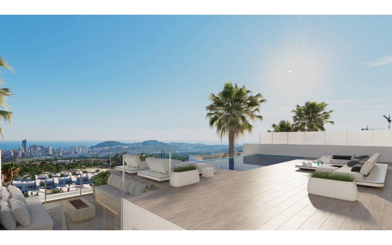 Obra nueva - Villa - Finestrat - Campana garden