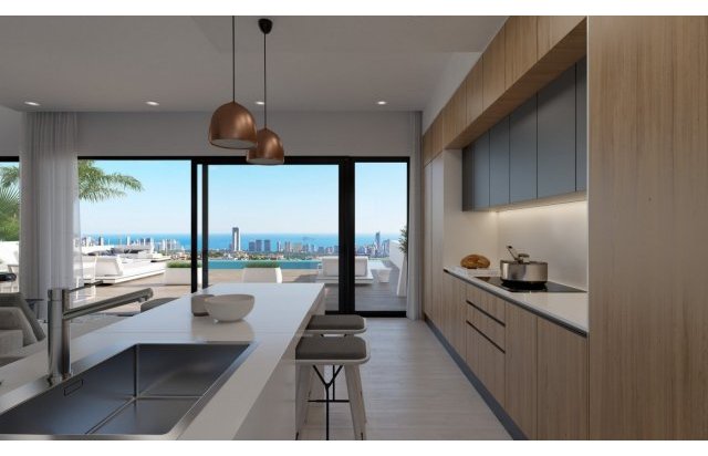 Obra nueva - Villa - Finestrat - Campana garden