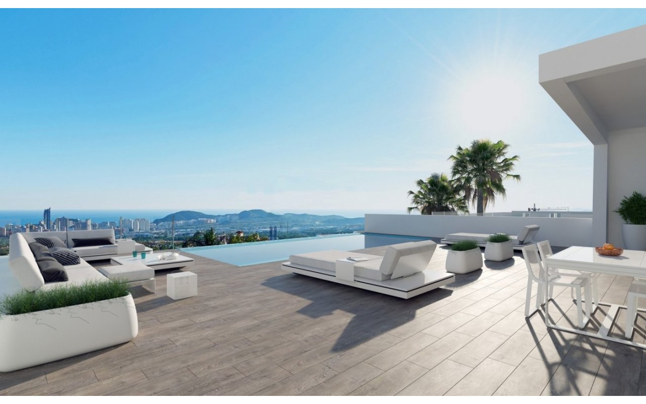 Obra nueva - Villa - Finestrat - Campana garden