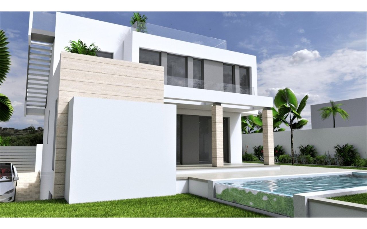 Obra nueva - Villa - Torrevieja - Aguas Nuevas