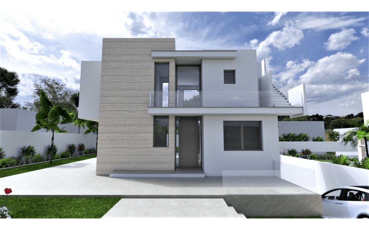 Obra nueva - Villa - Torrevieja - Aguas Nuevas