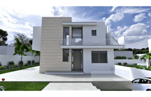Obra nueva - Villa - Torrevieja - Aguas Nuevas