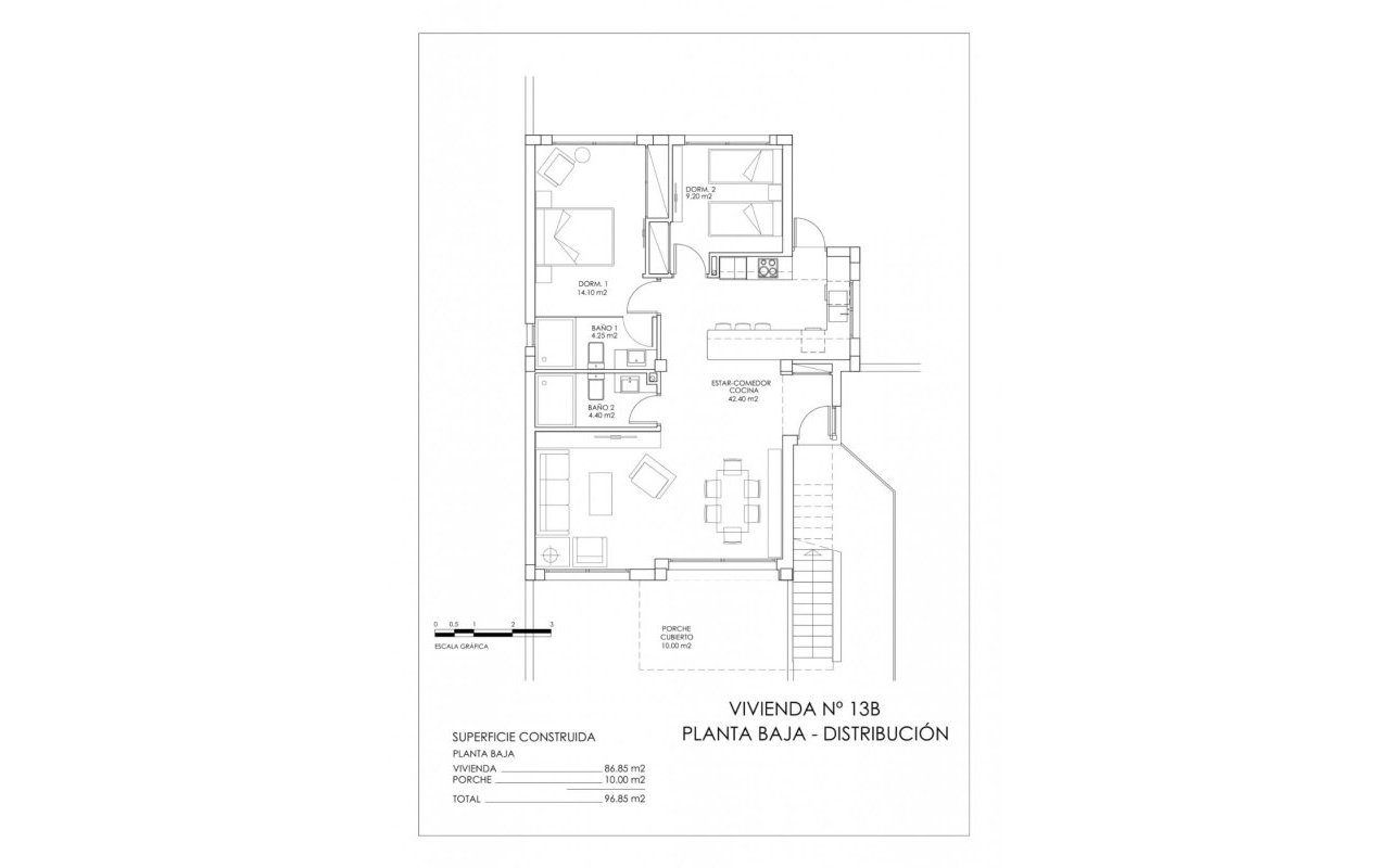 Obra nueva - Bungalow - San Miguel - VistaBella Golf
